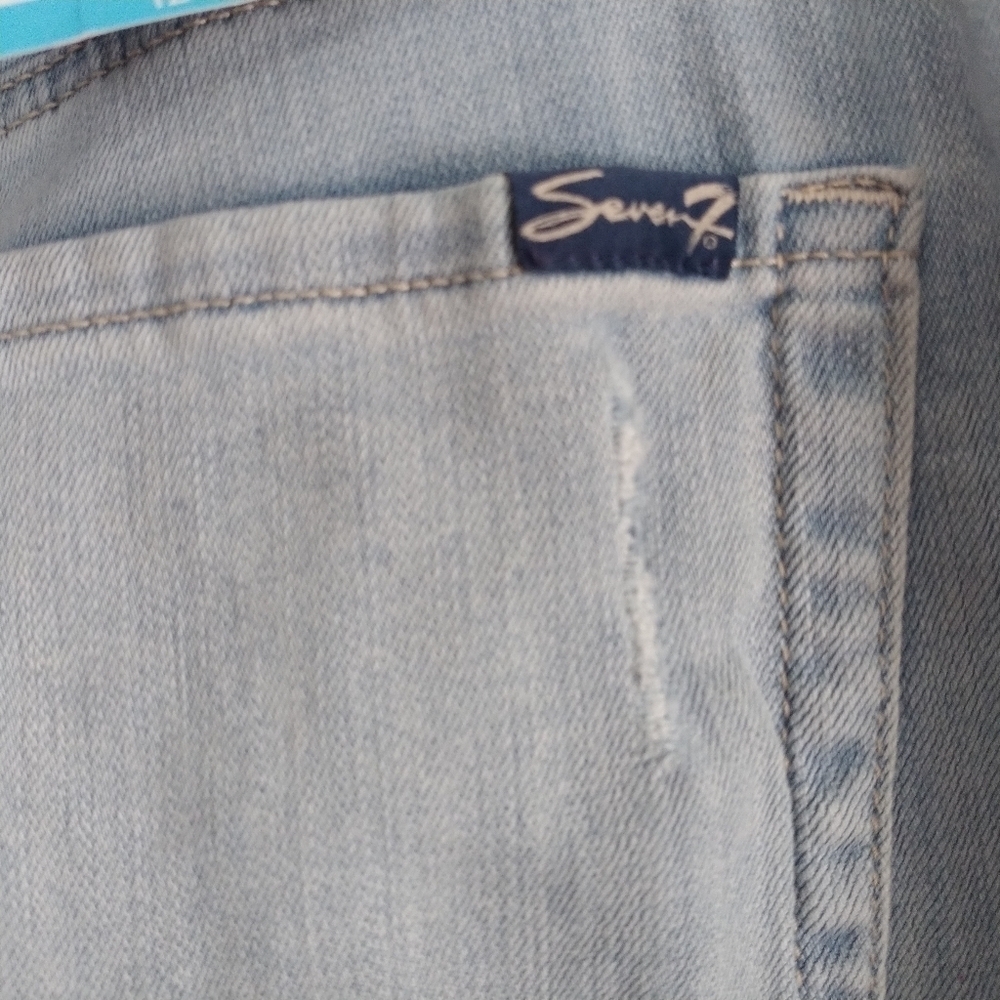 Seven7 Weekend Jean Boyish Style Rolled Cuff Hem Easy Fit Jean 12 - Picture 11 of 12